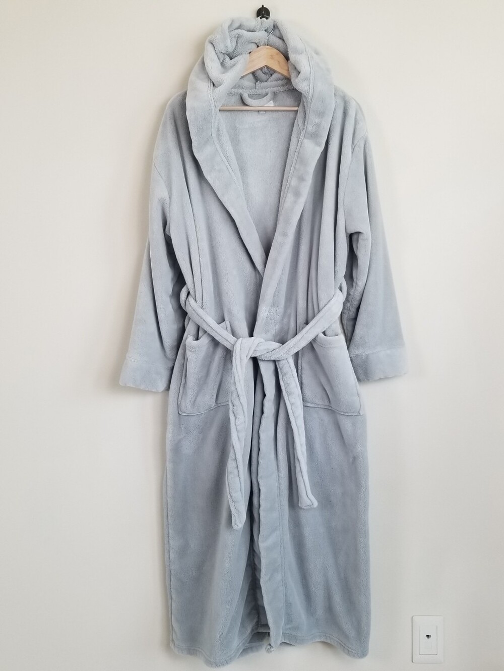 Alexander Del Rossa Fleece Robe Small - Picture 1 of 7